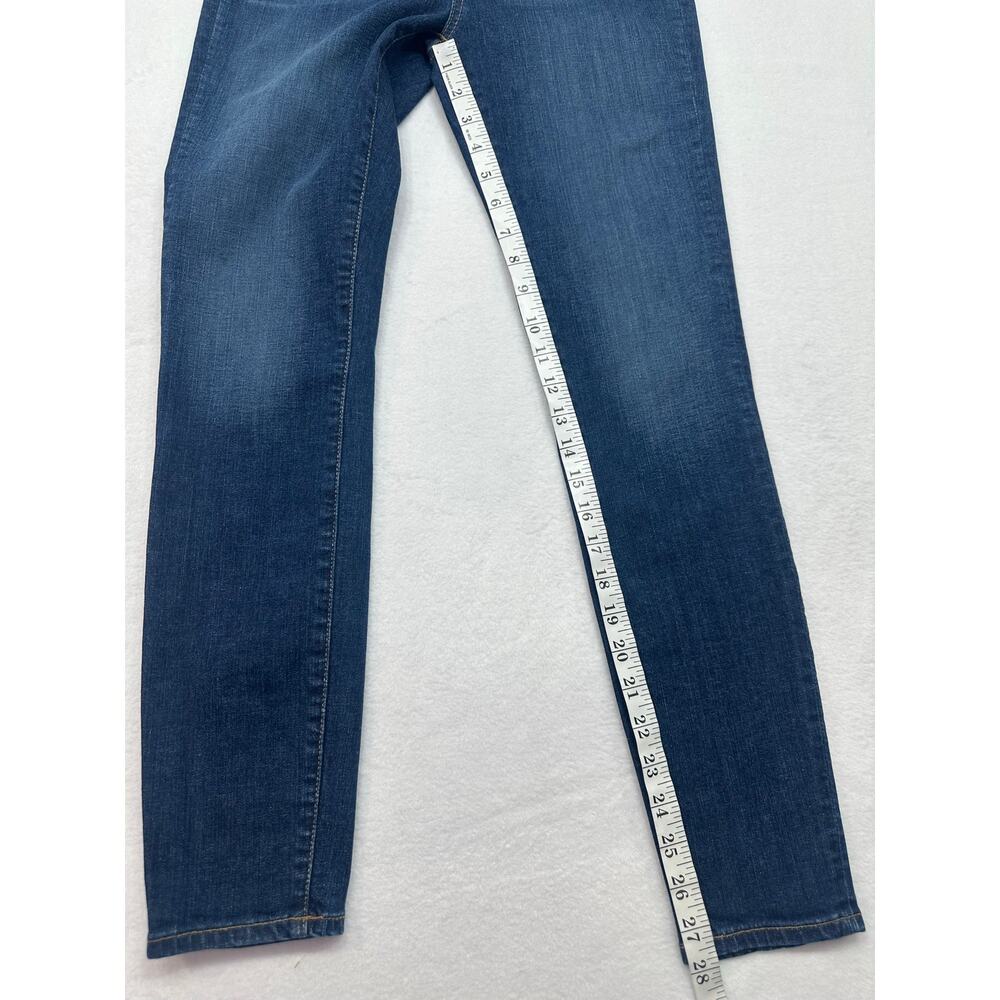 Madewell Curvy High Rise Skinny Jeans Medium Wash Stretch Denim Size 28 - Picture 11 of 15